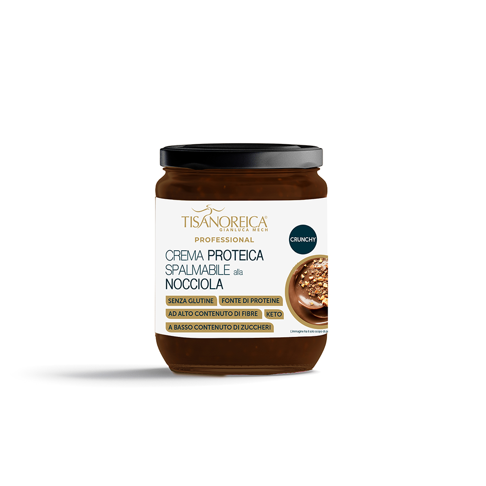 Crema Proteica Spalmabile al gusto di Nocciola Tisanoreica Professional (300g)