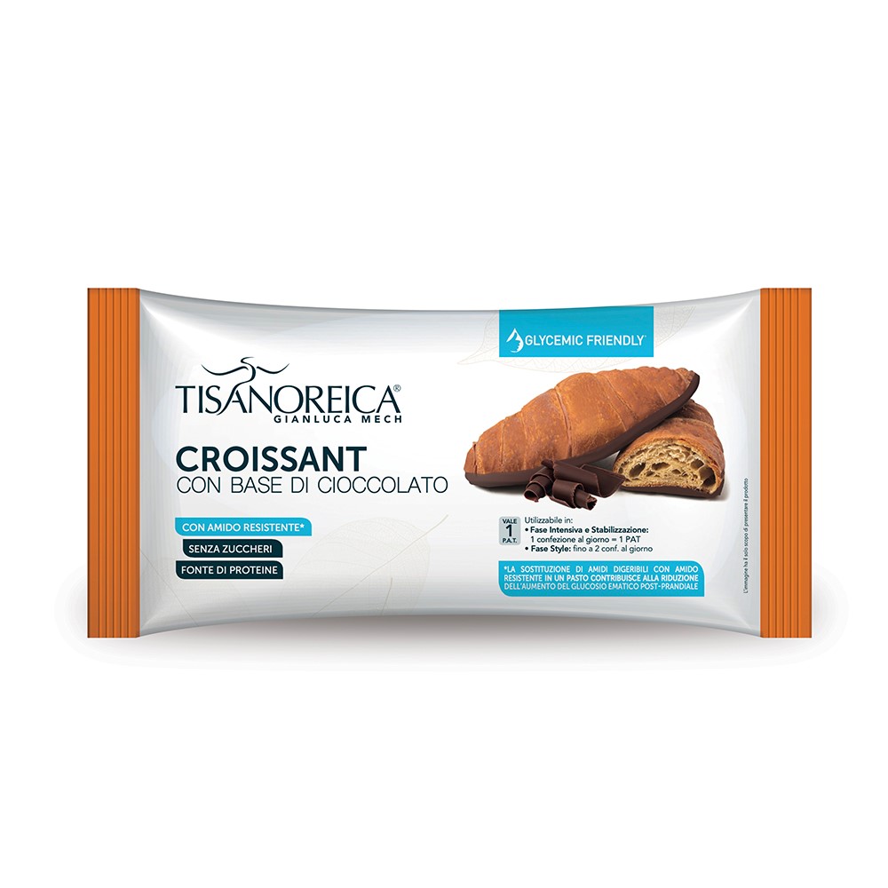 Tisanoreica Croissant con base al cioccolato - Glycemic Friendly (7x50g)