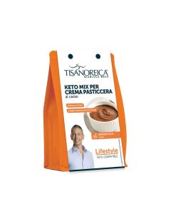 Keto Mix Crema pasticcera Cacao Tisanoreica Lifestyle 400g