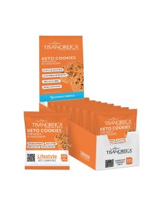 Keto Cookies con gocce di cioccolato Tisanoreica Lifestyle (20x12,5g)