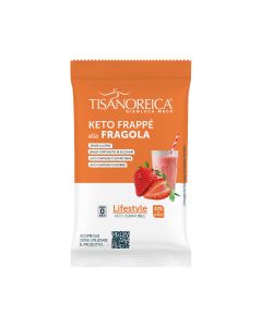 Keto Frapp&eacute; alla Fragola Tisanoreica LifeStyle (4x25g)