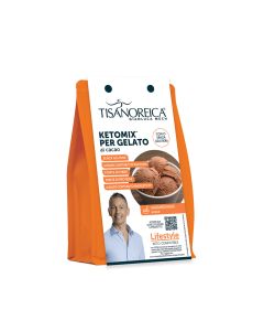 Ketomix Per Gelato gusto cacao Tisanoreica Lifestyle (400g)