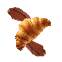 Tisanoreica Croissant - con ripieno gusto cioccolato (3x50g)  - INTENSIVA
