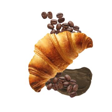 Tisanoreica Croissant - con ripieno al caffè (3x50g) 
