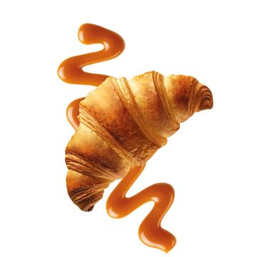 Tisanoreica Croissant - con ripieno al caramello (3x50g) 