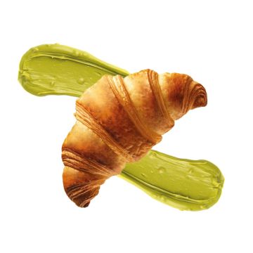 Tisanoreica Croissant - con ripieno gusto pistacchio (3x50g)  - INTENSIVA