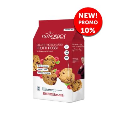 Biscotti proteici gusto Frutti Rossi(350 g)