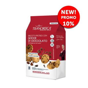 Biscotti proteici con gocce di cioccolato (350 g)