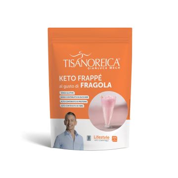 Frappé Keto de fresa Tisanoreica Lifestyle (400 g)