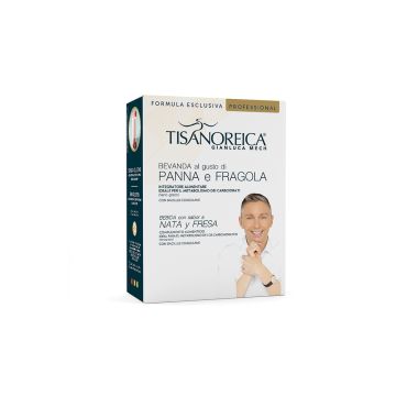 Bebida Tisanoreica Profesional sabor Nata y Fresa (4 PAT x 27g)