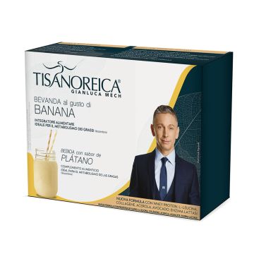 Bebida sabor plátano Tisanoreica (4x28g)