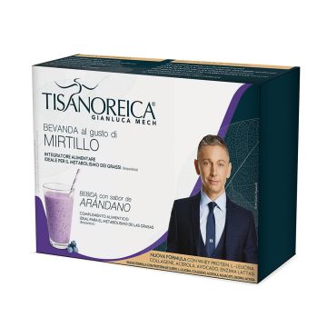 Bebida sabor arándano Tisanoreica (4x28g)