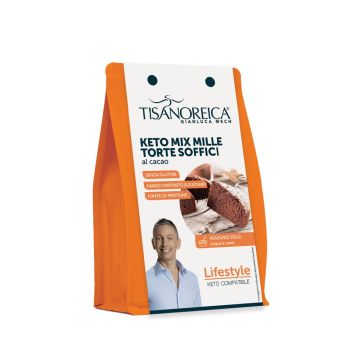 Keto Mix Mil Tortitas De Cacao Blando Tisanoreica Lifestyle (400g) 