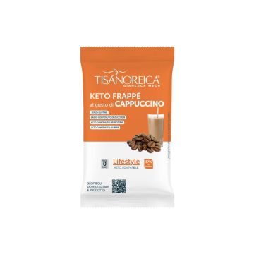 Keto Frappé al gusto di Cappuccino Tisanoreica LifeStyle (4x25g)