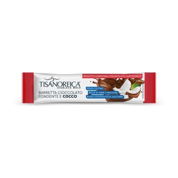 Barrita de chocolate negro y coco Tisanoreica (1x35g)