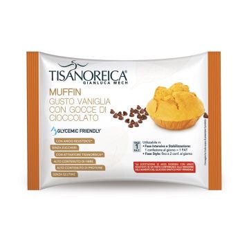 Muffins de Vainilla con Pepitas de Chocolate Tisanoreica 40g