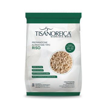 Preparación de arroz tipo tisanoreica (250 g)
