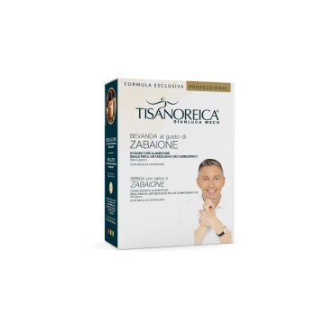 Bebida con sabor a zabaione Tisanoreica Professional (4 PAT x 27g)