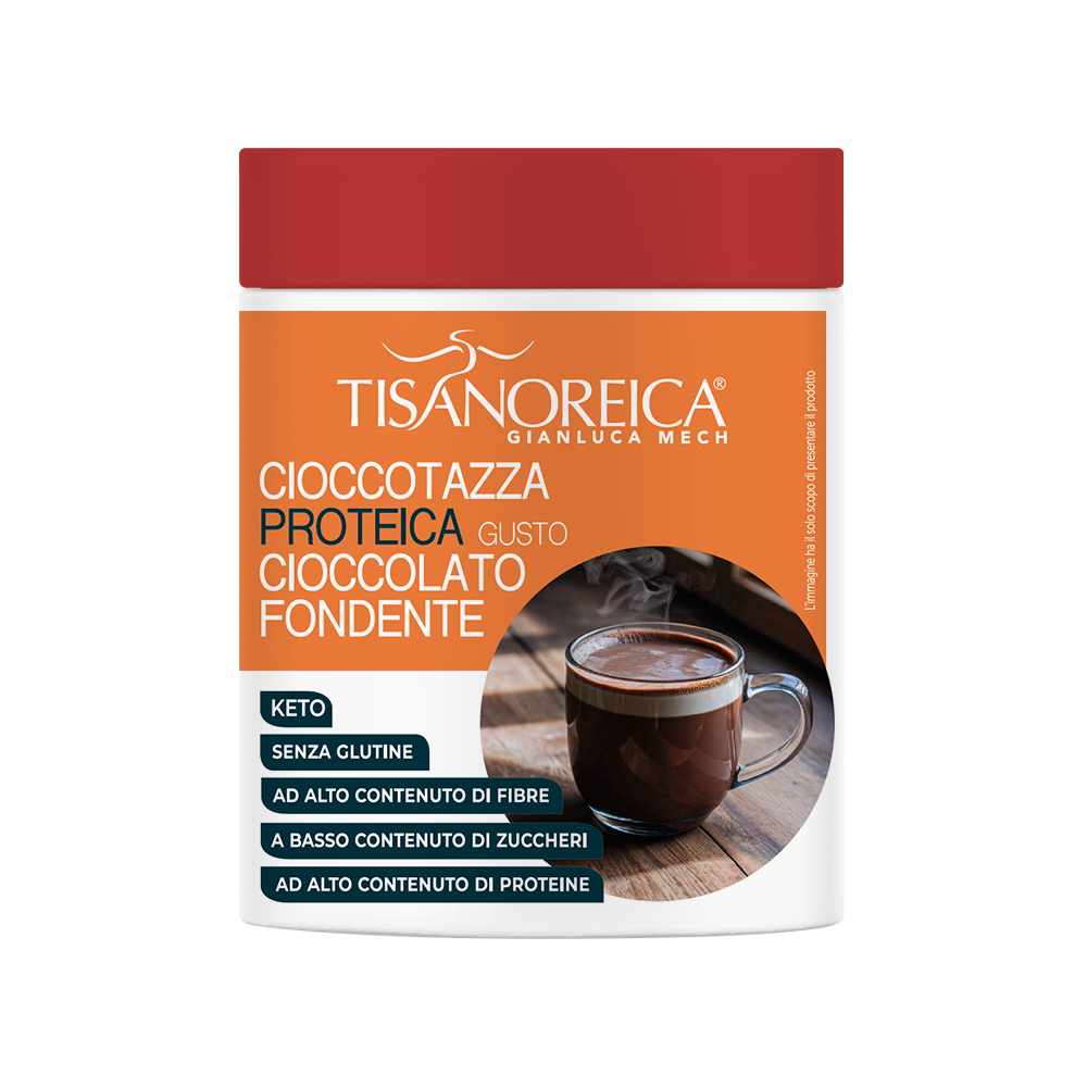 Cioccotazza Proteica gusto Cioccolato Fondente Tisanoreica Lifestyle (400g)