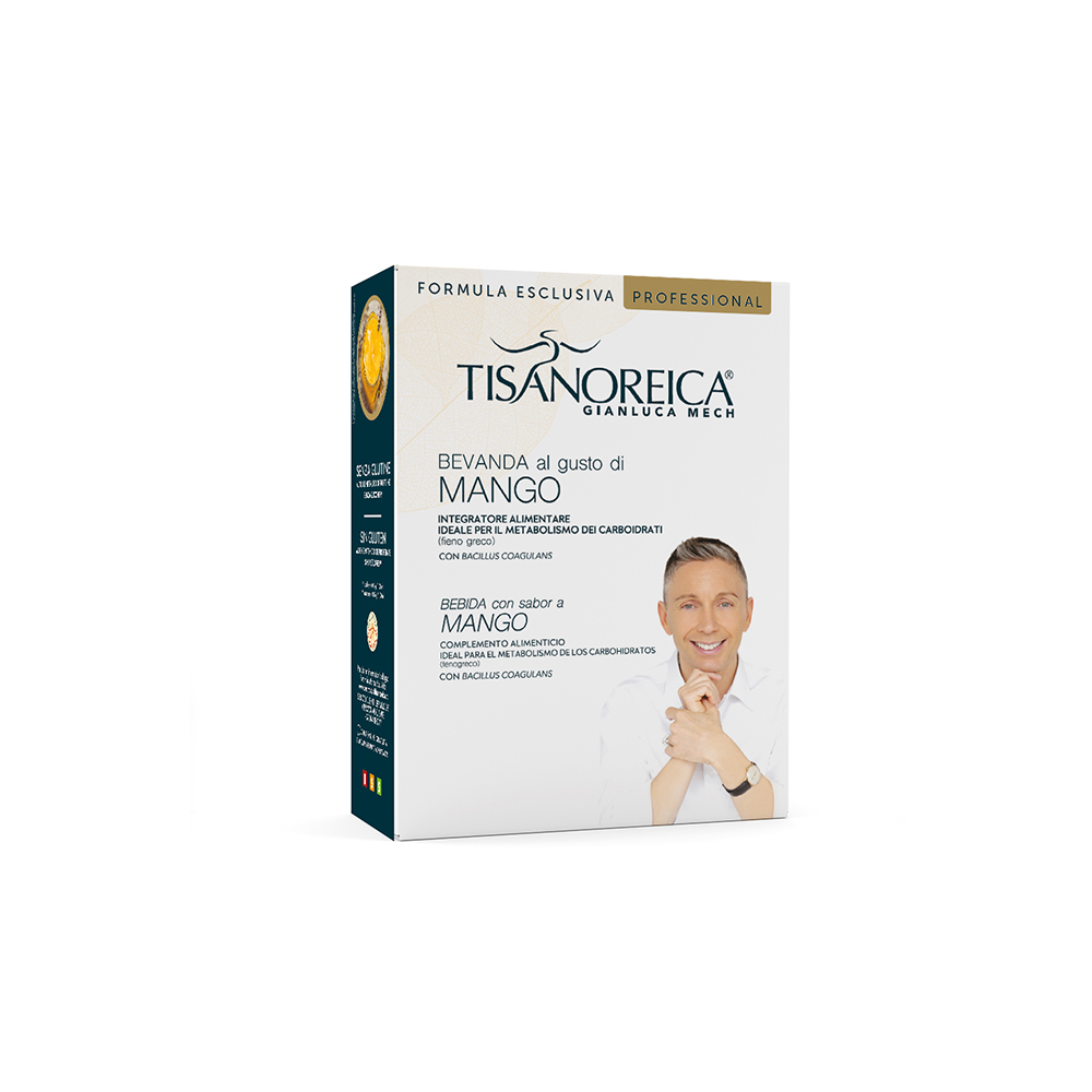 Bevanda al gusto di Mango Tisanoreica Professional (4 PAT x 27g)