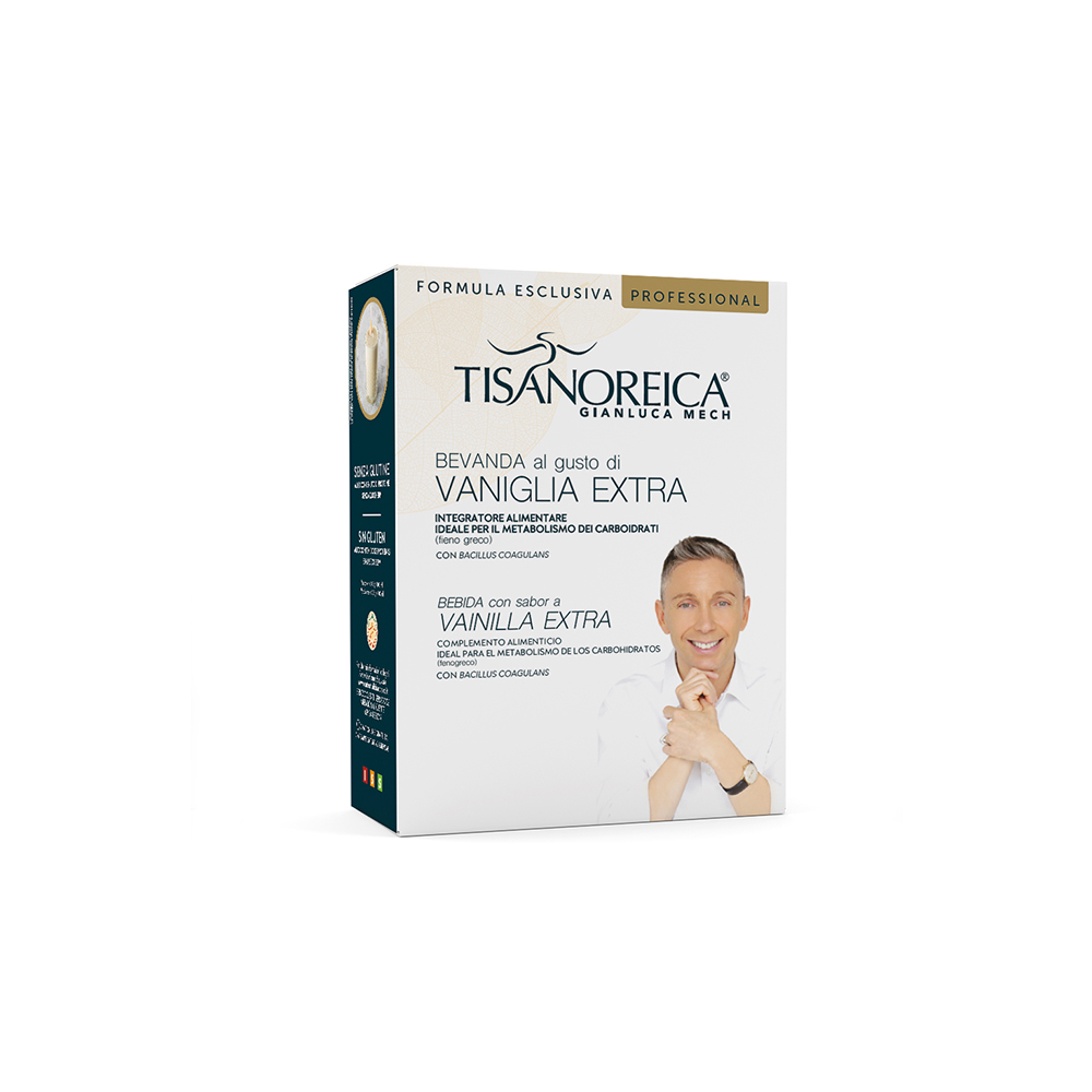Bevanda al gusto di Vaniglia Extra Tisanoreica Professional (4 PAT x 27g)