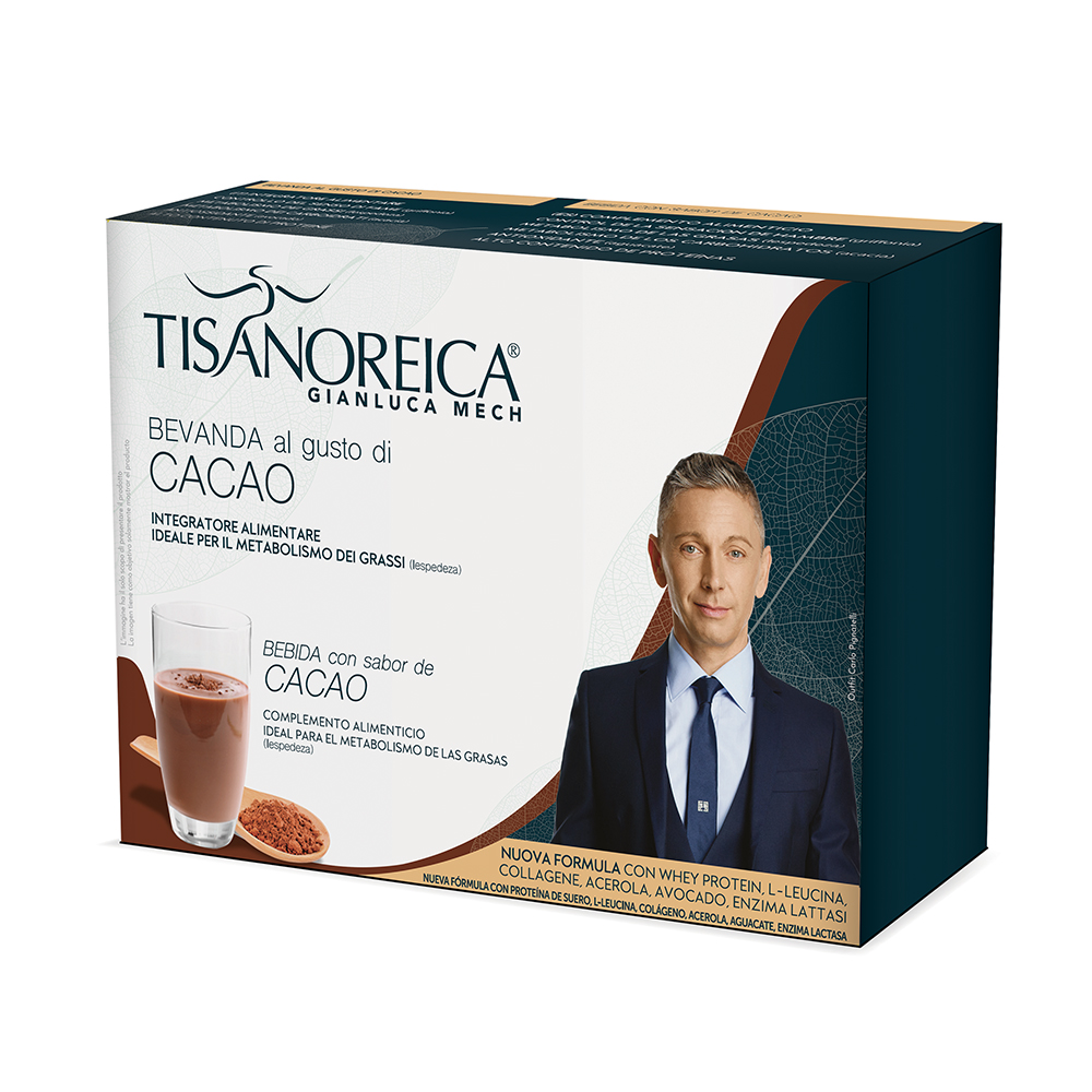 Tisanoreica Bevanda al gusto Cacao (4x31,5g)