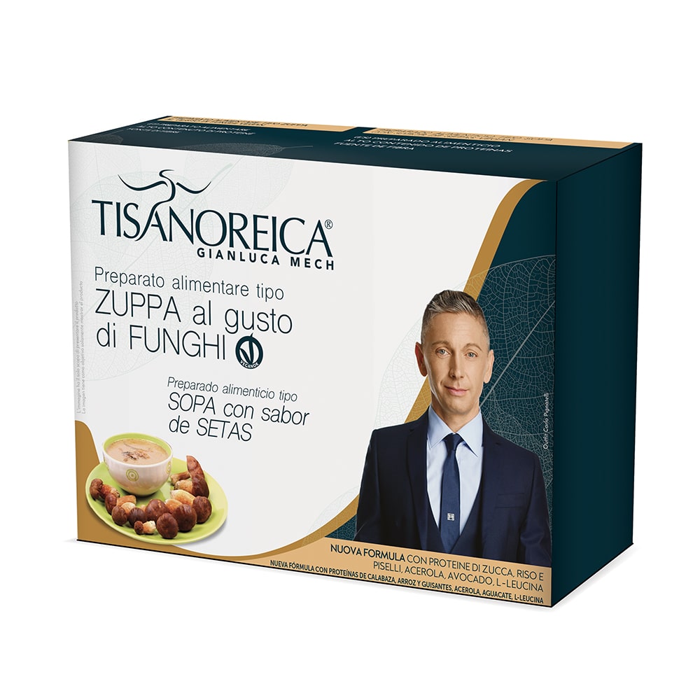 Tisanoreica Zuppa Vegan al Gusto Funghi (4x31g)