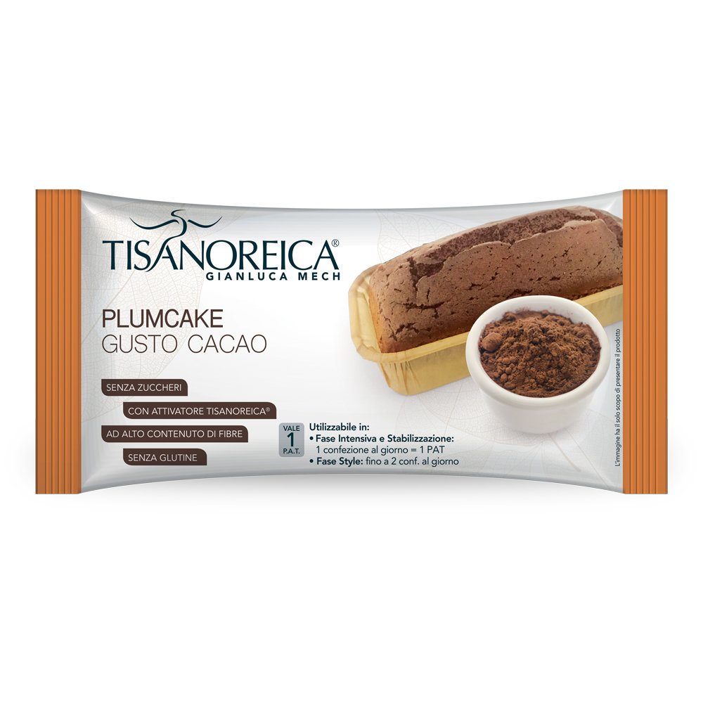 Tisanoreica Plum-Cake al gusto Cacao (3x50g)