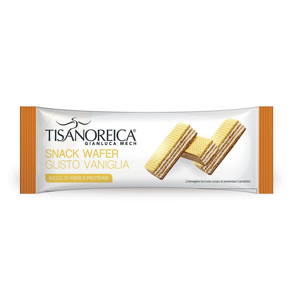 Tisanoreica Snack wafer al gusto Vaniglia (42g)