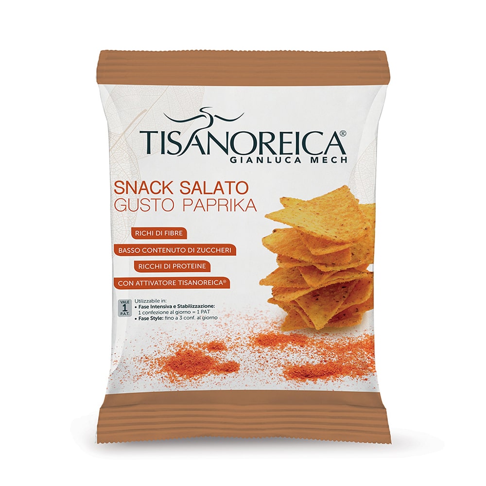 Tisanoreica Snack Salato Gusto Paprika (25g)