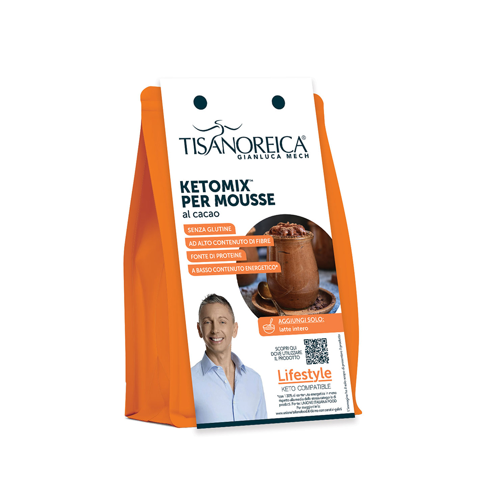 Ketomix Per Mousse al Cacao Tisanoreica Lifestyle (400 g)