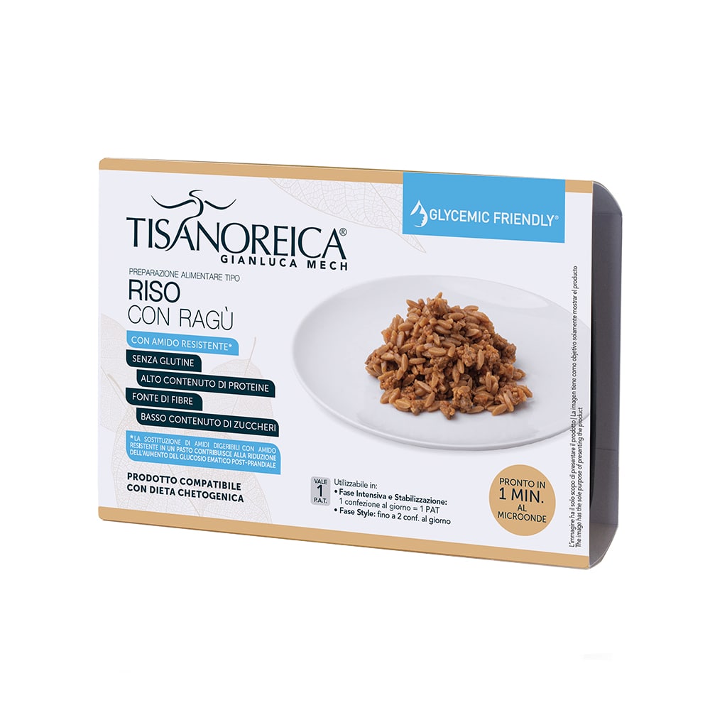 [BREVE SCADENZA] Tisanoreica Riso Con Ragù - Glycemic Friendly